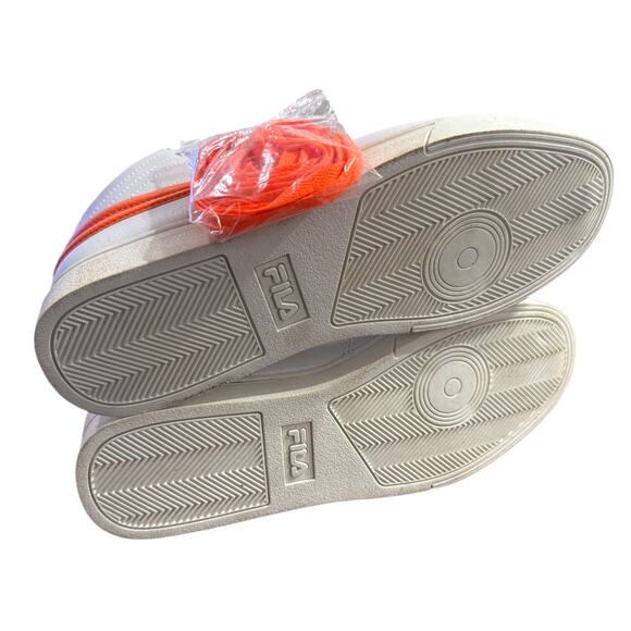 Fila Vulc 13 Reflective High-Top Sneaker Shoes Men's US 9 | EUR 42 White w/ Box - Picture 7 of 9